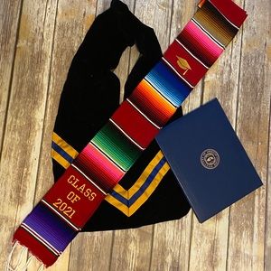 Graduation sash Mexican serape